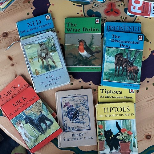 Vintage ladybird books 6 - 10,