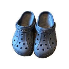 Kids Navy Blue Crocs Uk Size 2 