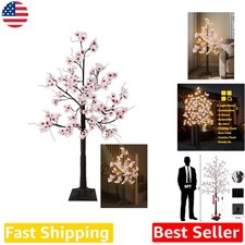 6ft Lighted Cherry Blossom