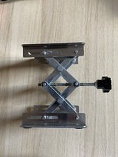 Scientific  Lab  Jack  Stand  10X  10 Cm , Router  Table  Lift  Stainless