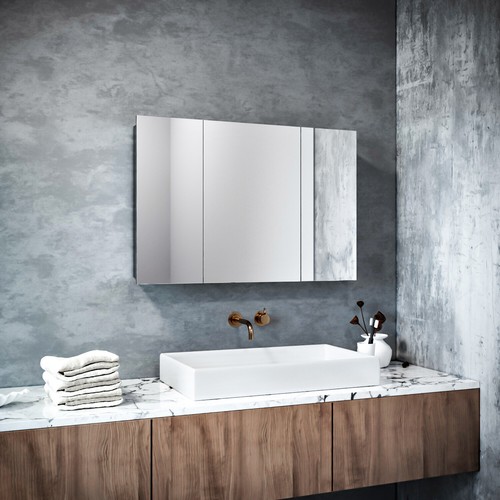 Bathroom mirror cabinet - cabinet, with