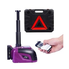 Electric Car Jack Hydraulic Cordless Remote Control 5 Ton 12V with Small Port...