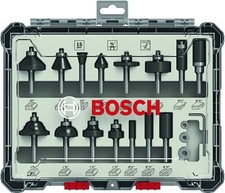 Bosch router bit - 15, pcs