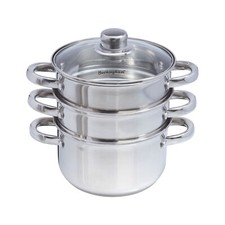 3-Tier Induction Steamer Set