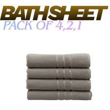 Luxury Jumbo Bath Sheets | 100% Egyptian Cotton 500GSM | Super Soft | Pack 1,2,4