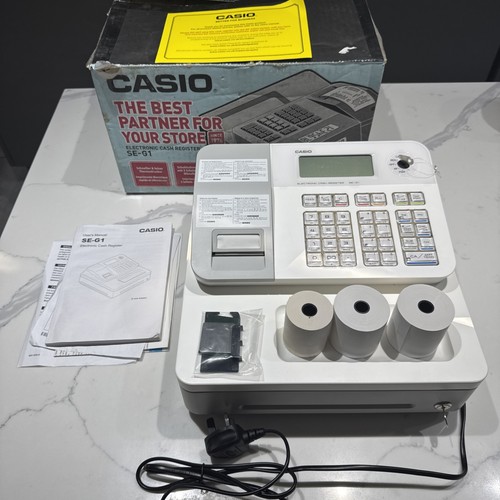 Casio cash register - se-g1, till