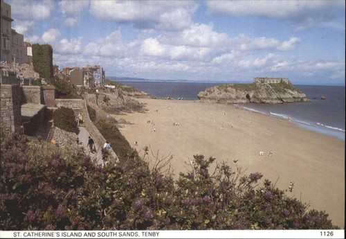 Pembrokeshire eye postcard - pembrokeshire, st