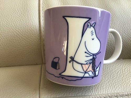 Arabia moomin abc mug letter - arabia,