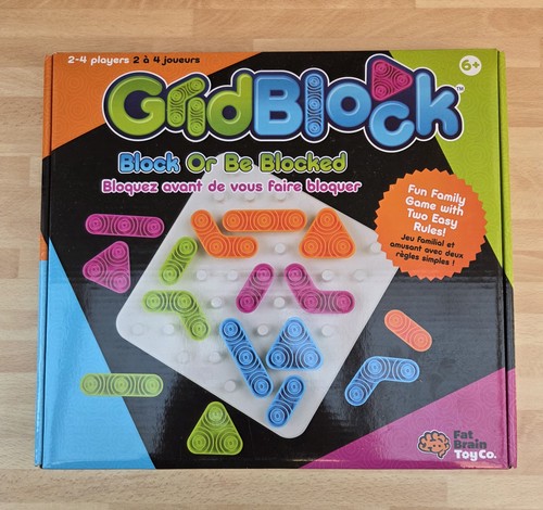 Gridblock family board game - family, by