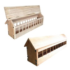 Sycamore Wooden Bird Feeder