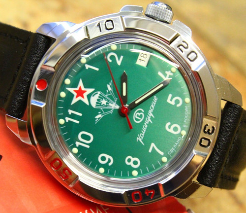 Vostok komandirsky mechanical - komandirsky,