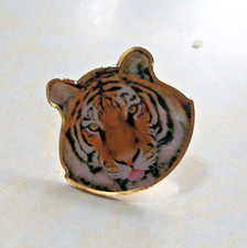 Tiger Animal Metal Enamel Pin