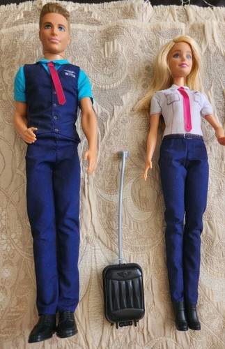 Barbie pink passport pilots - barbie,