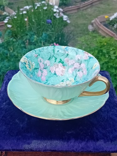 Shelley oleander teacup and - teacup,