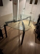 Glass Top Dining Room Table, From Housing Units . Used