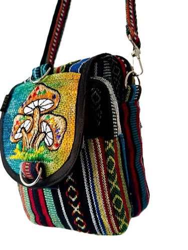Boho hippie crossbody - bag,