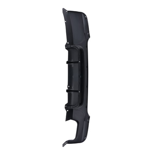 Gloss black rear diffuser - black,