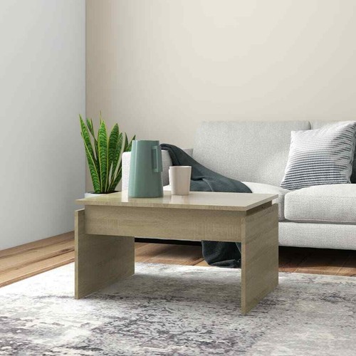 Coffee table high gloss - table, white