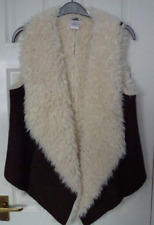 Roman women's faux shearling gilet size XXL (approx Size 22)