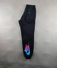 Nike NSW Club Double Swoosh French Terry Joggers Mens Size M Black CI3321-011