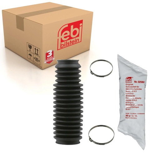 Front steering boot set fits - front,