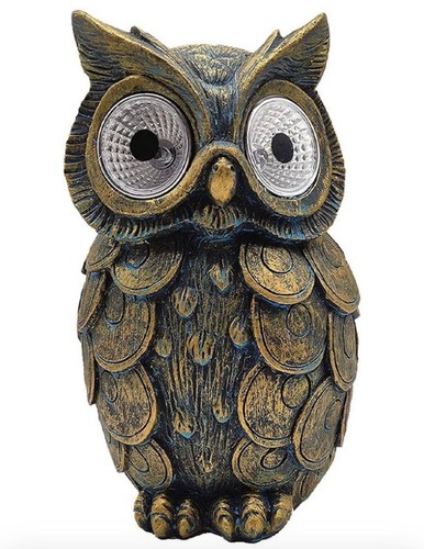 Garden ornaments outdoor owl - ornaments,
