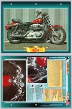 Harley-Davidson Sportster - 1979 - Atlas Motorbike Fact File Card