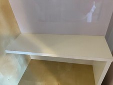 IKEA Mikael desk. Used, but in good solid condition.  Includes movable separator