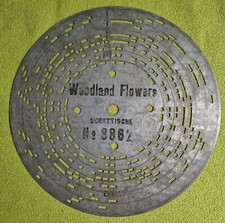 Antique Music Box Disc