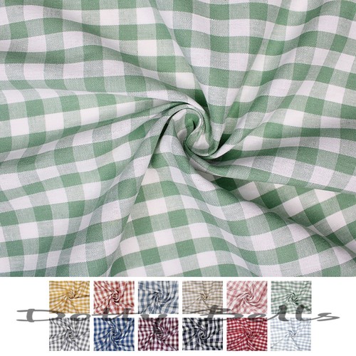 100 cotton gingham fabric - 100%,