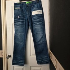 Gio goi navy mens straight leg