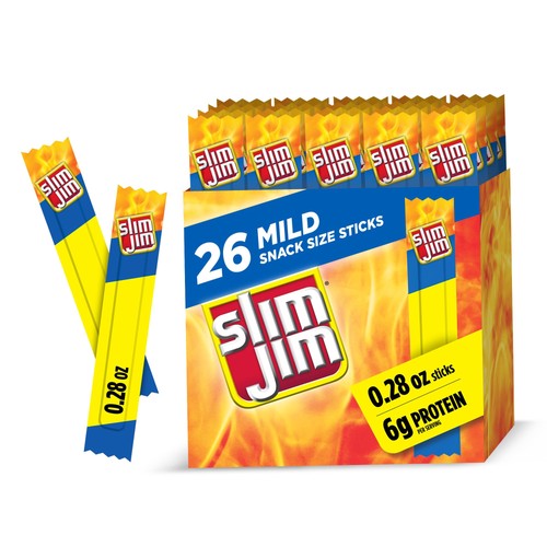 Slim jim smoked - meat, sticks