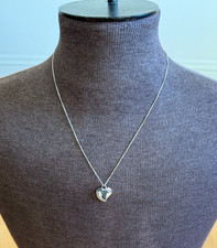 Tiffany & Co. Heart Tag Pendant Silver with 925 Silver Necklace 48cm