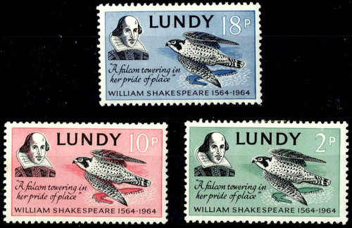 Lundy island 1964 400th - lundy,