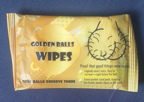 Golden balls wipes - wipes,