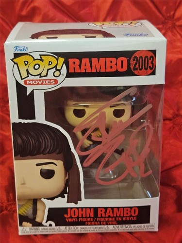 Sylvester stallone hand signed - stallone,