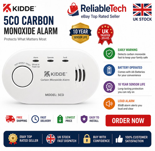 Kidde 5co year life - kidde, led