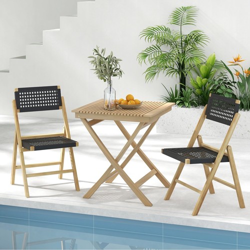 Folding outdoor chairs pack - 2,