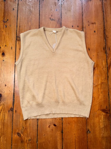 Vintage tan 70s cropped - tan,