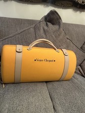 Veuve Clicquot Traveler's Bag Stylish Champagne case Wine Case with 2 glasses