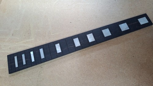 Ebony fretboard for gibson les - fretboard,