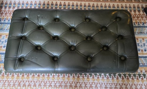 Vintage chesterfield green - chesterfield,