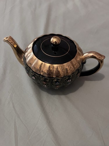 Gibsons england teapot black - england,