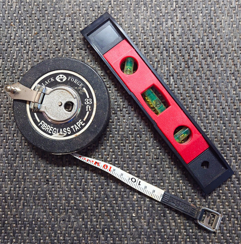 Black forge fibreglass tape - black,