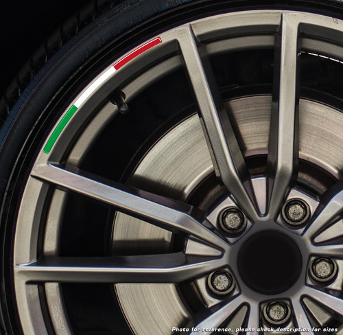 Italy wheel rim stickers - italy,