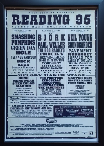 Reading festival 1995 line - reading,