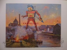 "Lewes Fire Control Robot" -