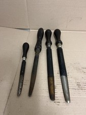 4 x vintage Eclipse  Bearing Scrapers made in  England