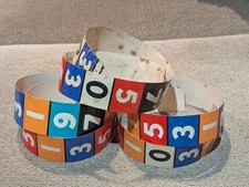 Antique Slot Machine Parts ORIGINAL NOS Jennings S.P. & G.A. Reel Strip Set #2