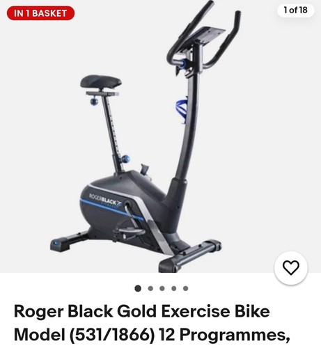 Roger black gold - gold, bike